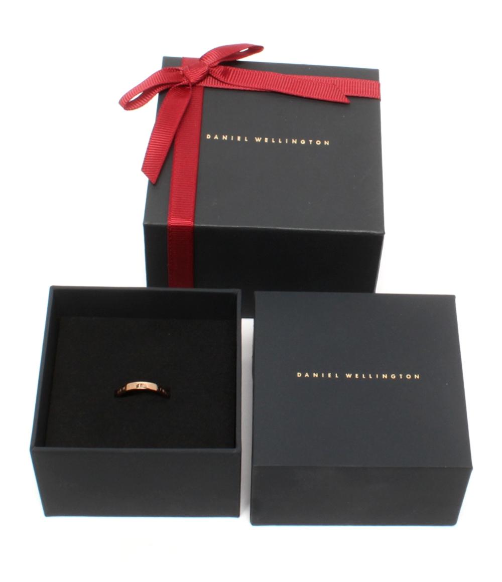 美品 Daniel Wellington リング 指輪 ロゴ レディース SIZE 9号 ダニエルウェリントン