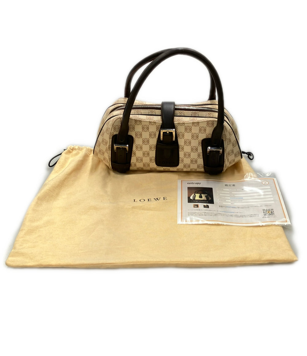 LOEWE ハンドバッグ センダ アナグラム キャンバス レディース ロエベ