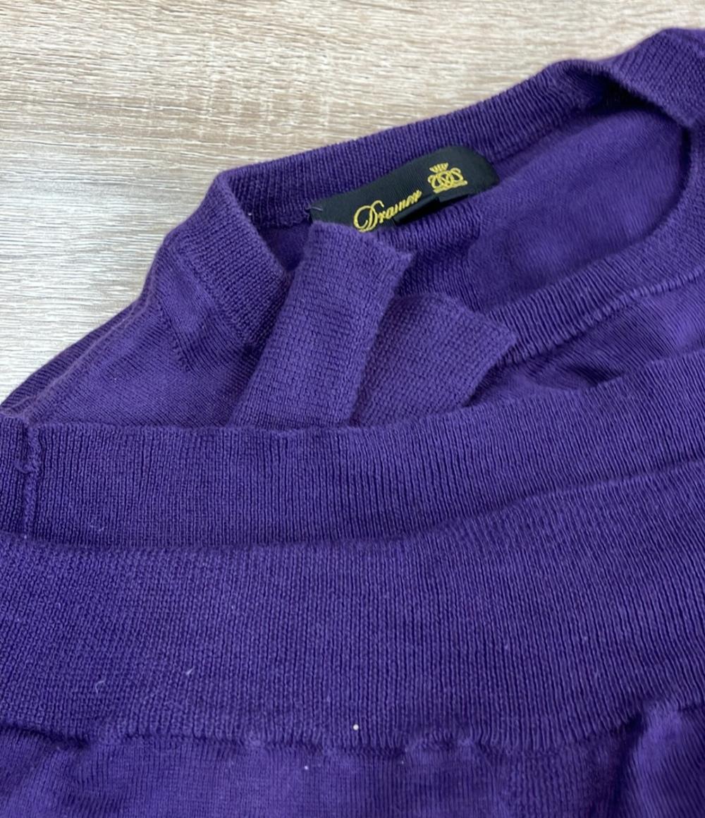 Drawer 長袖ニット 16G クールネック プルオーバー 6513-105-0771 SIZE 2 (M) ドゥロワー