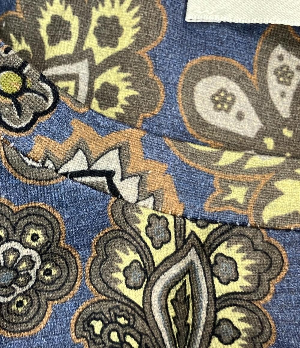 ETRO 半袖Tシャツ ペイズリー柄 Uネック 1Y020 5537 メンズ SIZE XL エトロ