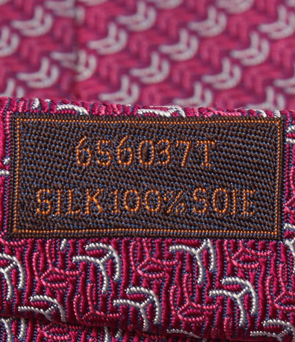 美品 エルメス ネクタイ シルク100% メンズ HERMES