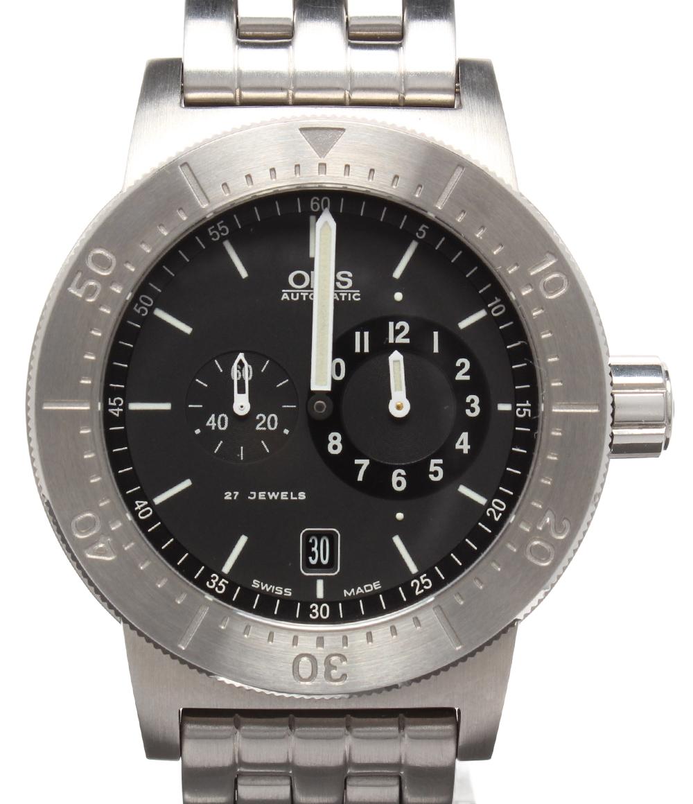 ORIS 腕時計 BC3 レギュレーター ダイバー 自動巻き ブラック 635-7514