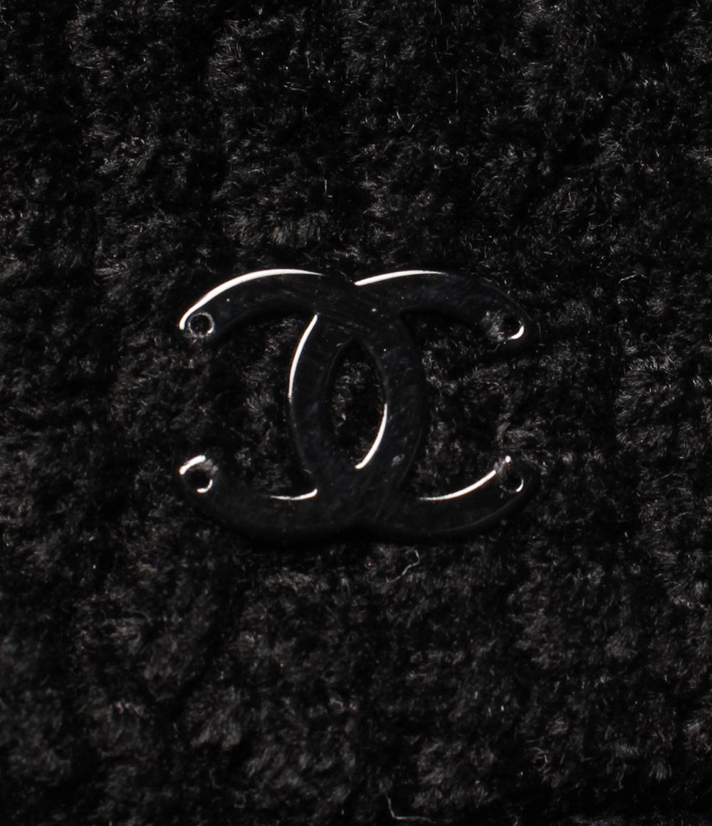 CHANEL バケットハット ベロア ココマーク レディース SIZE M シャネル