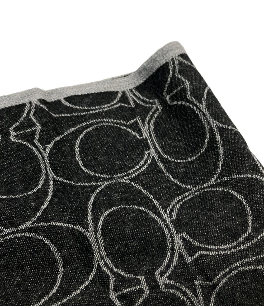 コーチ マフラー メリノウール 100% シグネチャー レディース COACH