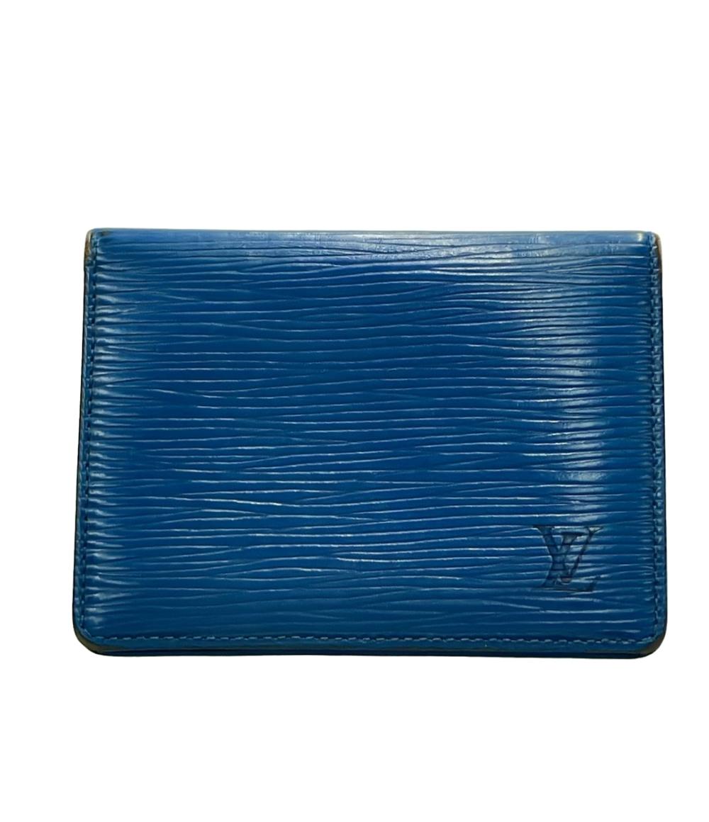 LOUIS VUITTON パスケース ポルト2 カルト ヴェルティカル エピ M63205