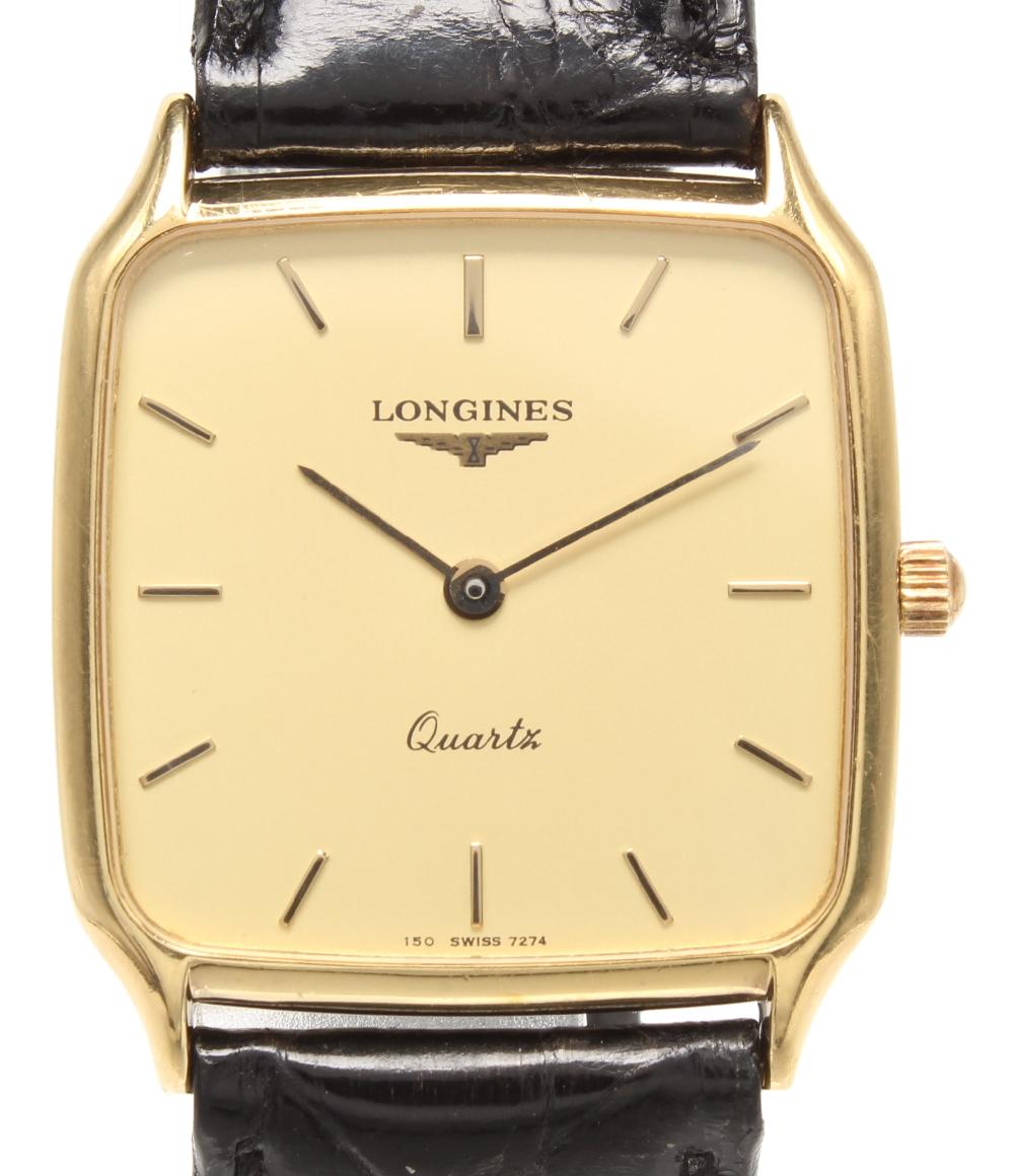 LONGINES ロンジン ゴールドカラー メンズ クォーツ 腕時計 稼働品 ロンジン/Longines/腕時計/Flagship/フラッグシップ/L49743377/メンズ