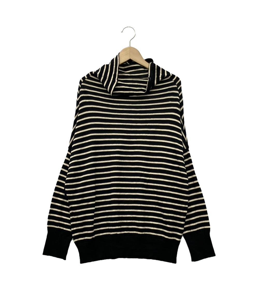 マッキントッシュフィロソフィー ハイネックボーダーニット レディース  