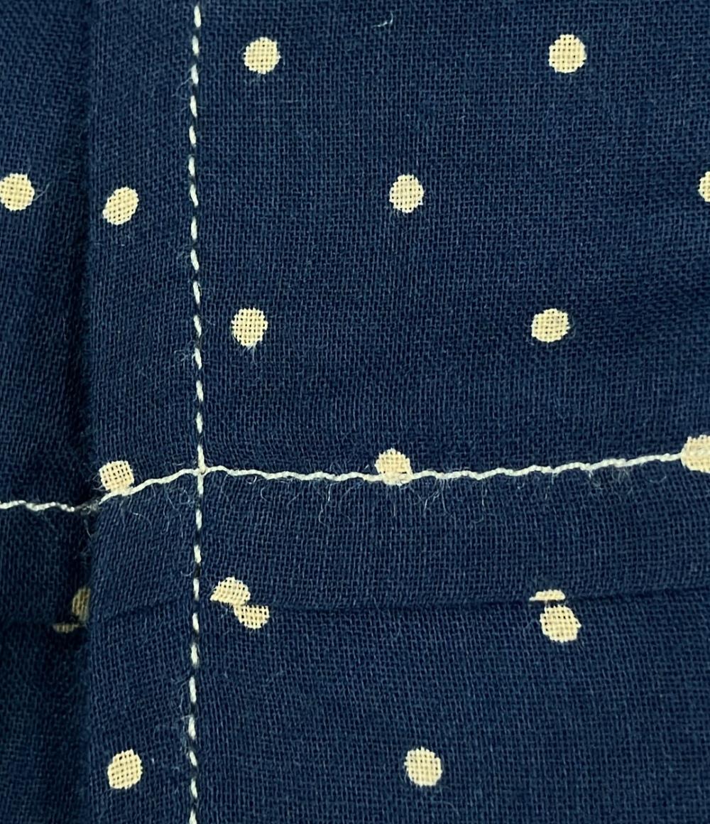 ラルフローレン 長袖ドット柄ワンピース レディース SIZE 155/80A RALPH LAUREN