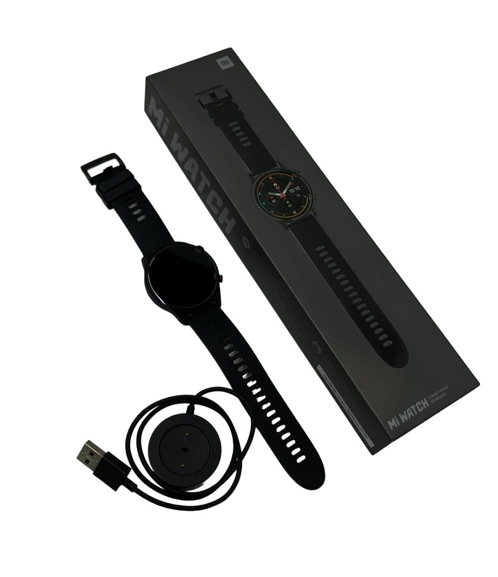 Xiaomi スマートウォッチ 腕時計 Bluetooth Mi WATCH バッテリー充電 レディース メンズ シャオミ