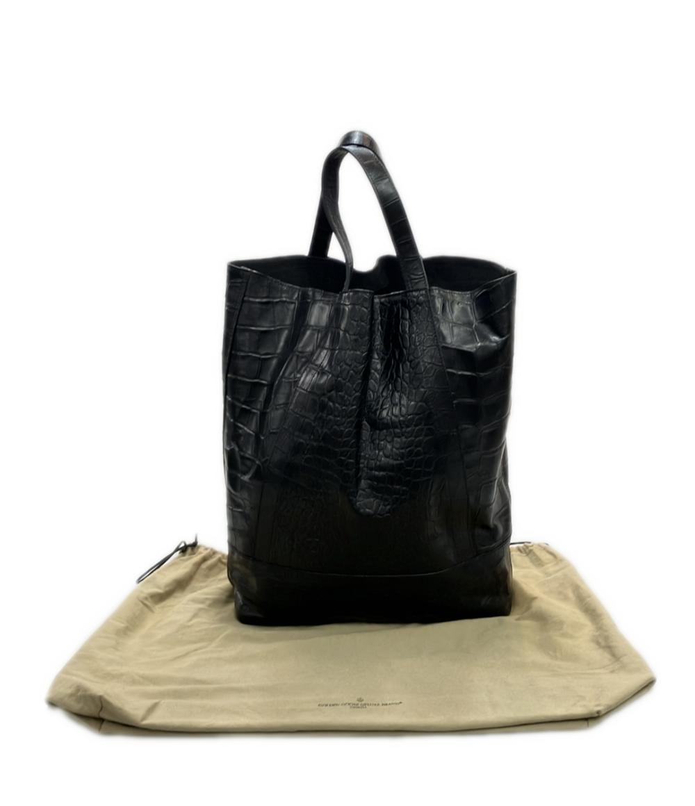 GOLDEN GOOSE トートバッグ クロコ型押し メンズ ゴールデングース