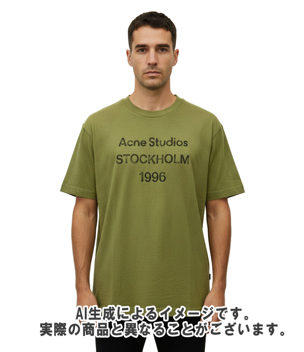 Acne Studios 半袖Tシャツ スプレーヴィンテージ 加工 ロゴ FN-UX-TSHI000013 メンズ SIZE S アクネ ストゥディオズ