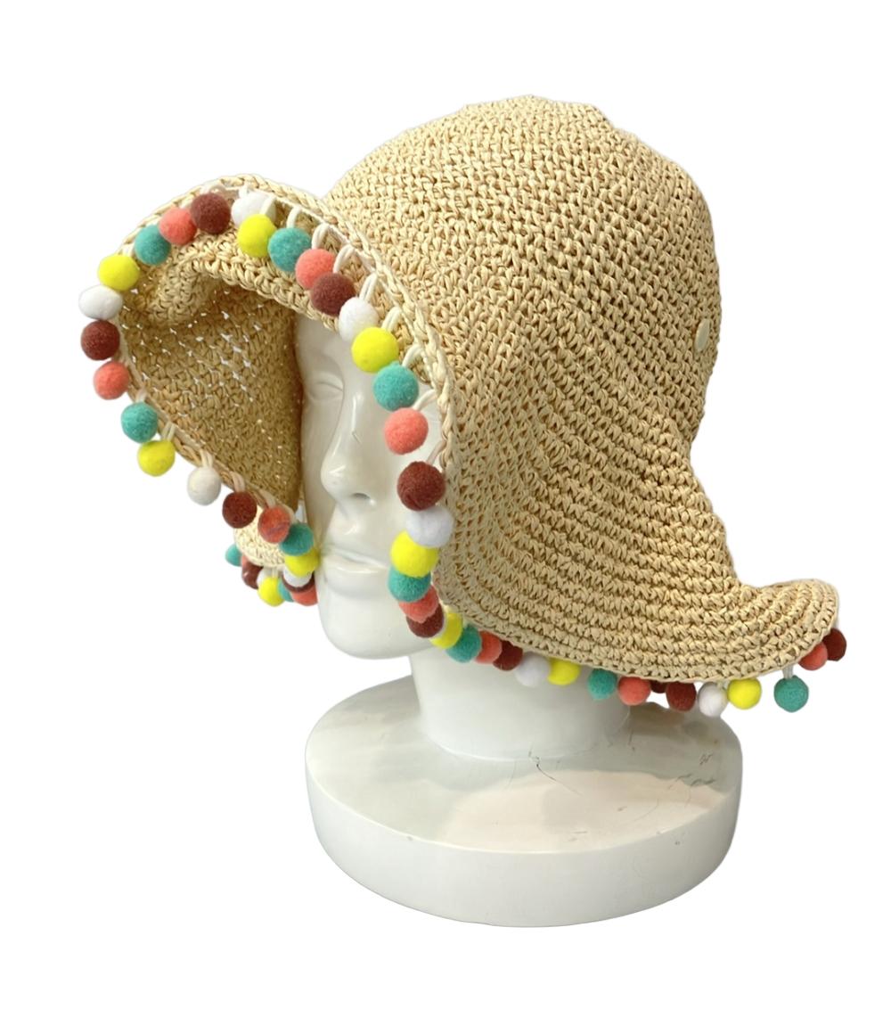 DIOR ディオール ロデオハット ストロー 57cm ブリムハッド 麦わら帽子 DIOR ディオール ロデオハット ストロー 57cm ブリムハッド 麦わら帽子