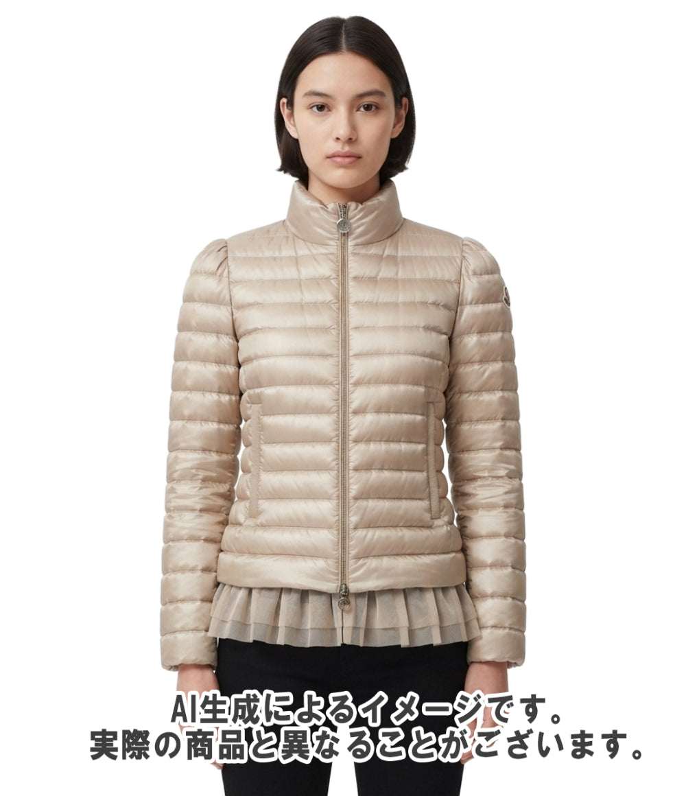 MONCLER ダウンジャケット ベージュ インポート 141-093-46320-99 レディース SIZE 00 (XS) モンクレール