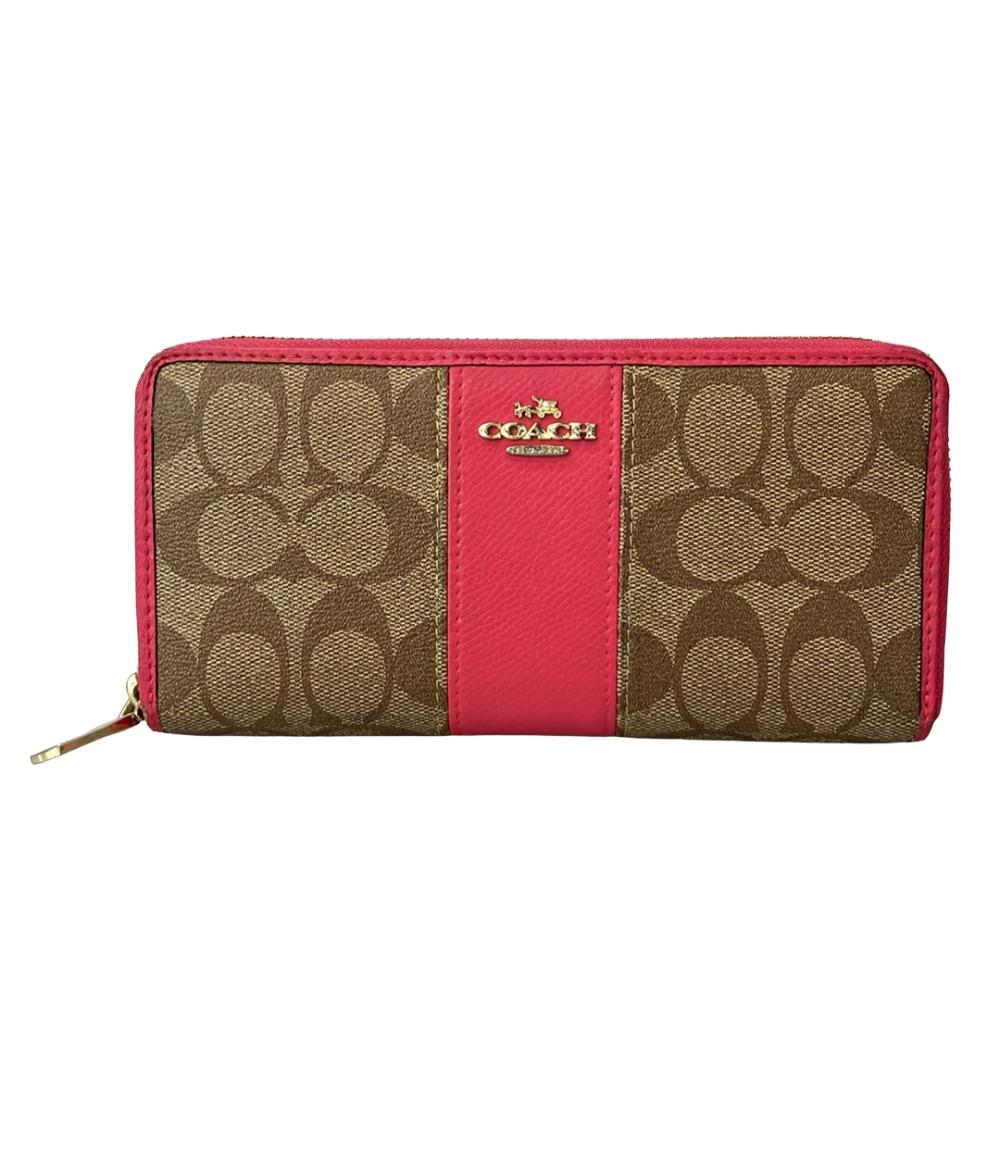 美品 コーチ ラウンドファスナー長財布 レディース COACH – Rehello by
