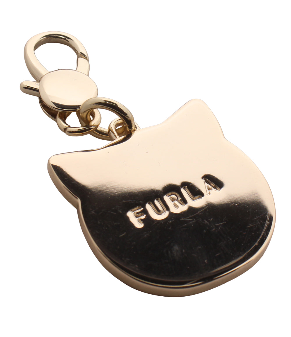 美品 Furla チャーム キーホルダー 猫モチーフ キャットモチーフ 2点セット レディース フルラ