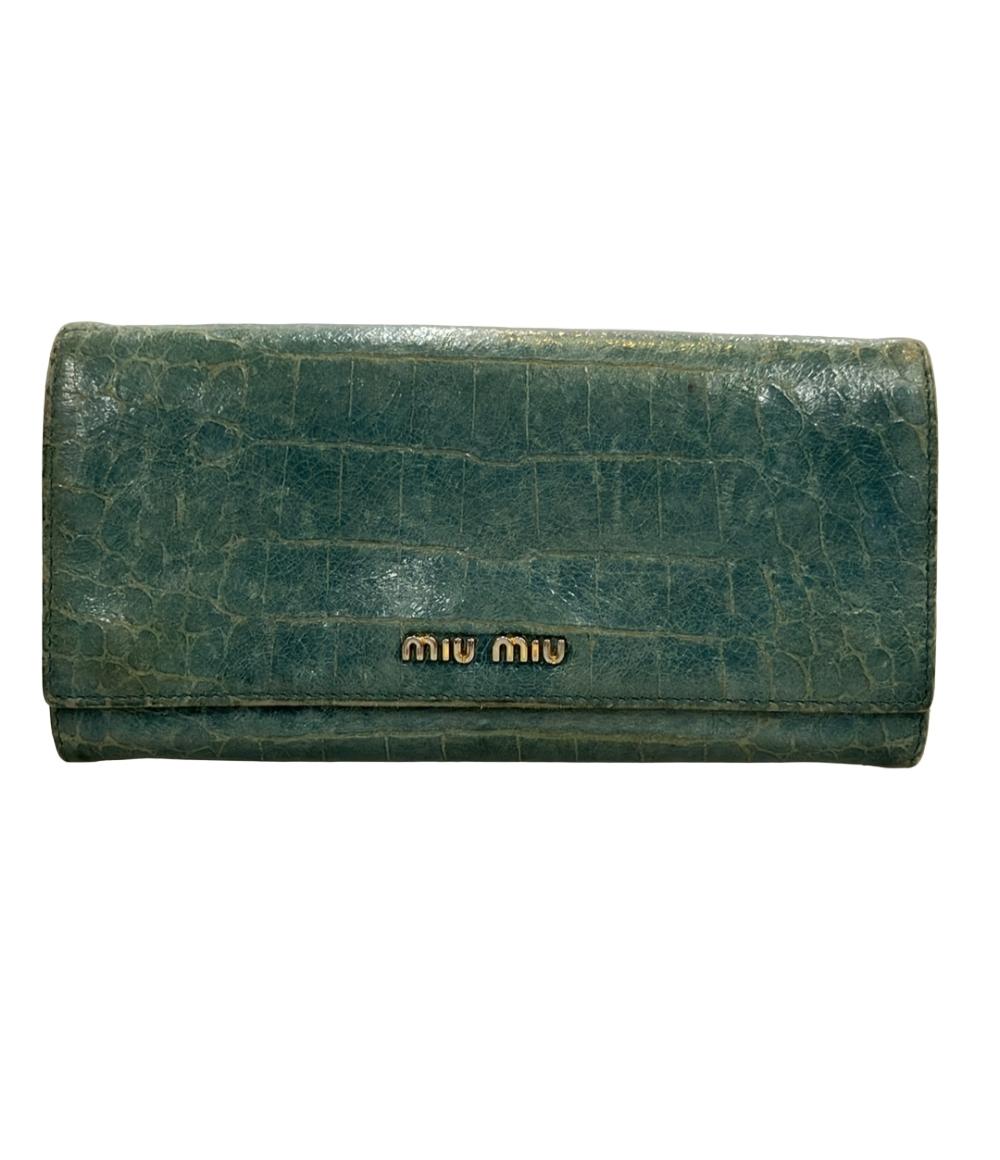 ミュウ ミュウ 長財布 レディース Miu Miu – Rehello by BOOKOFF