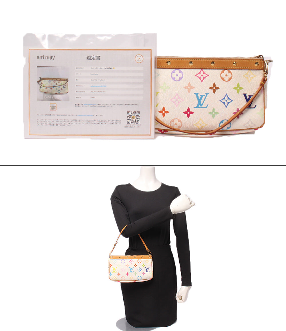 LOUIS VUITTON ハンドバッグ アクセサリーポーチ ポシェットアクセソワール モノグラムマルチカラー M92649 レディース ルイ・ヴィトン