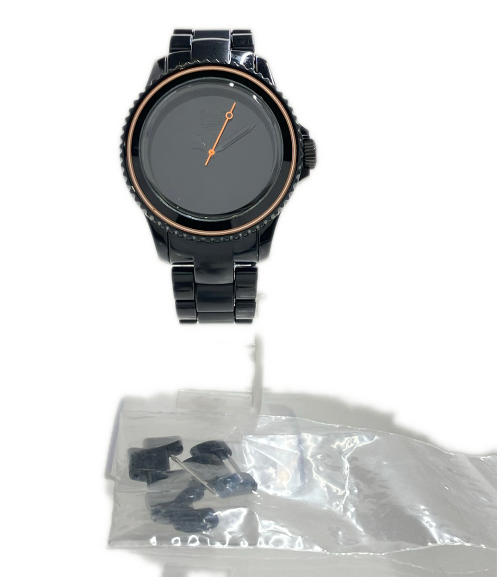 ice watch 腕時計 クオーツ ブラック メンズ アイスウォッチ
