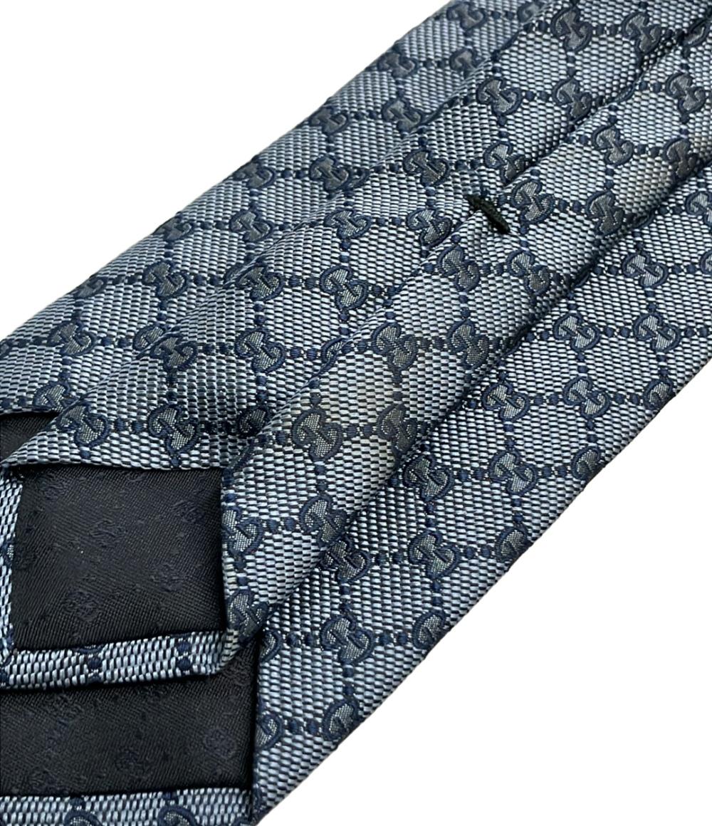 グッチ ネクタイ シルク100% GG柄 シェリーライン 221582 4B002 メンズ GUCCI