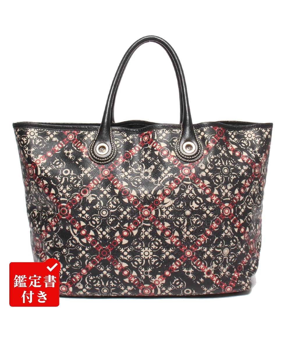 CHANEL トートバッグ　☆美品 CHANEL トートバッグ シルバー金具 ココトラベル レディース シャネル