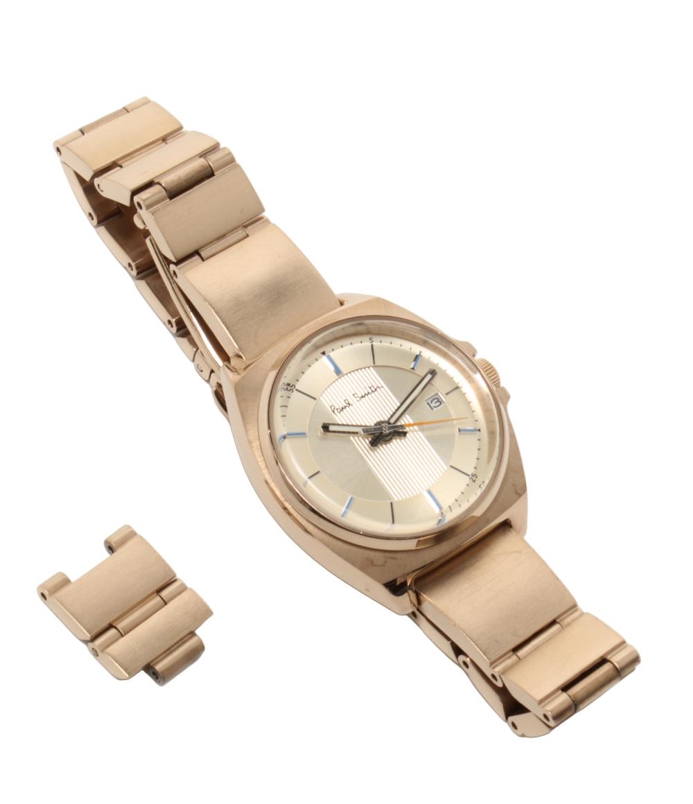 Paul Smith 腕時計 クローズドアイズ ミニ クオーツ ゴールド 1016-T020712 レディース ポール・スミス