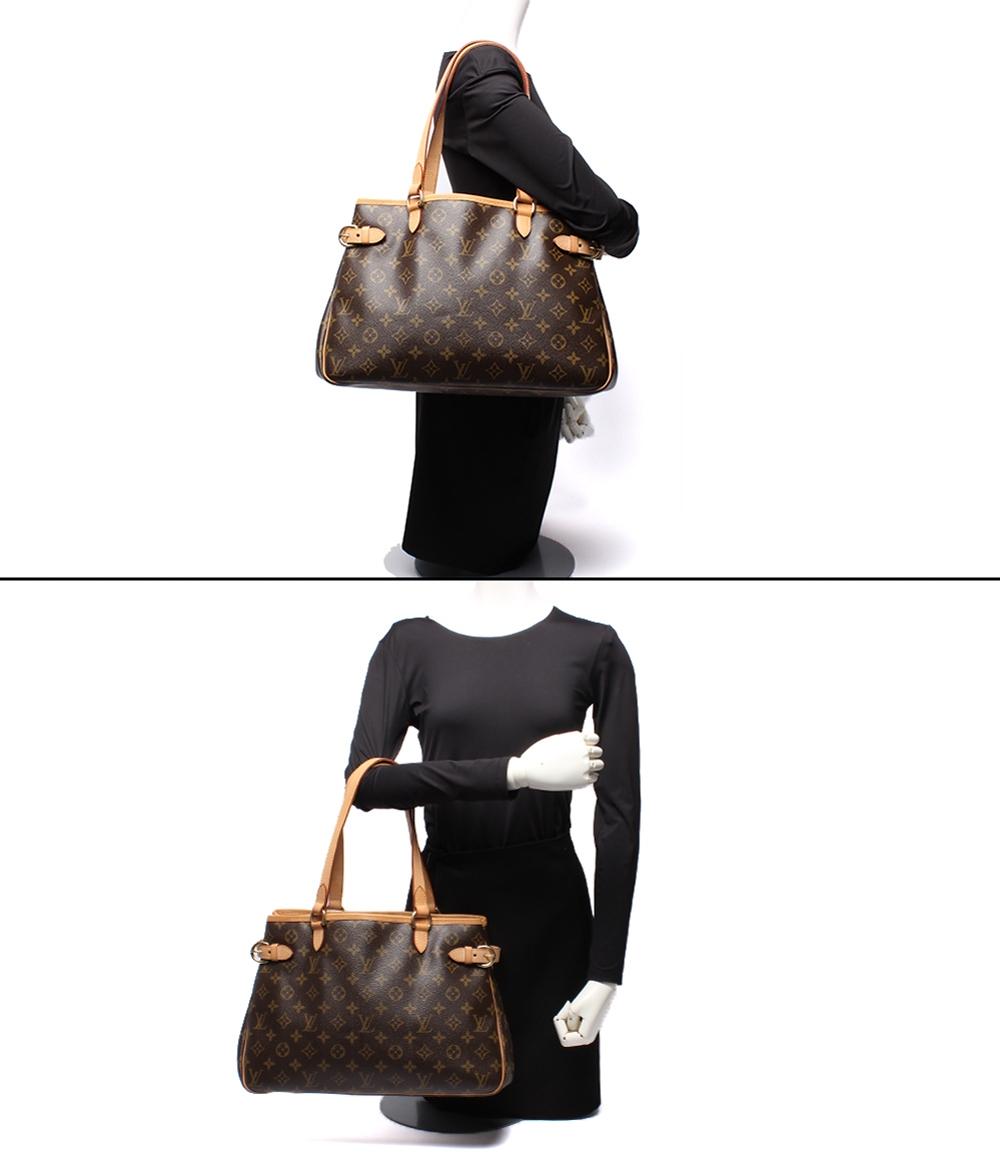 LOUIS VUITTON トートバッグ ショルダーバッグ 肩掛け バティニョール オリゾンタル モノグラム M51154 レディース ルイ・ヴィトン