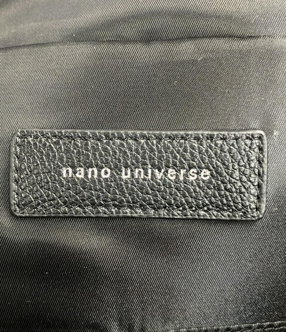 美品 nano universe リュック ユニセックス ナノユニバース