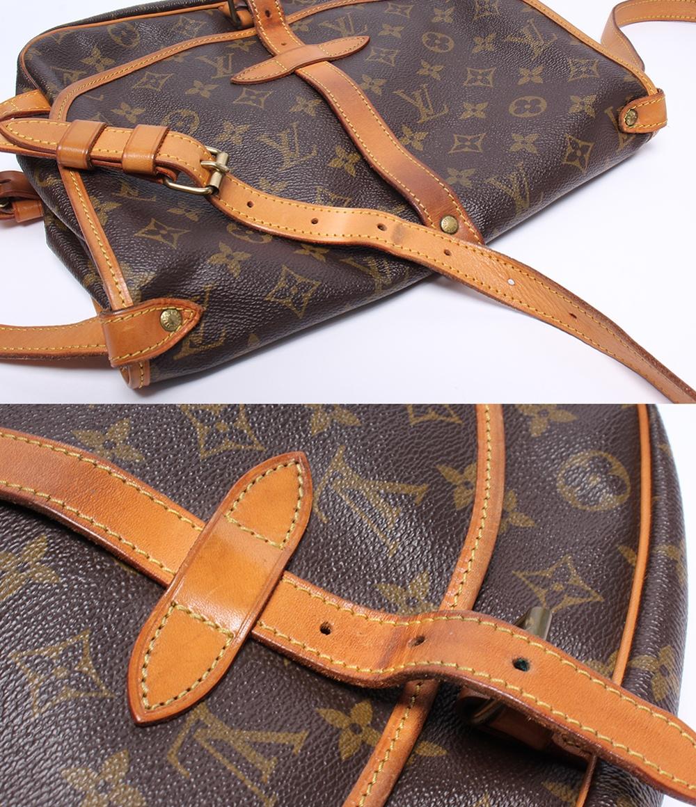 ルイ・ヴィトン ショルダーバッグ 斜め掛け ソミュール30 モノグラム M42256 ユニセックス LOUIS VUITTON