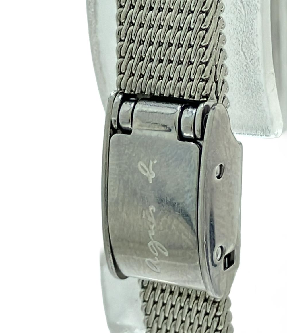 アニエスベー 腕時計 クオーツ パープル 7N82-0CH0 レディース agnes b.