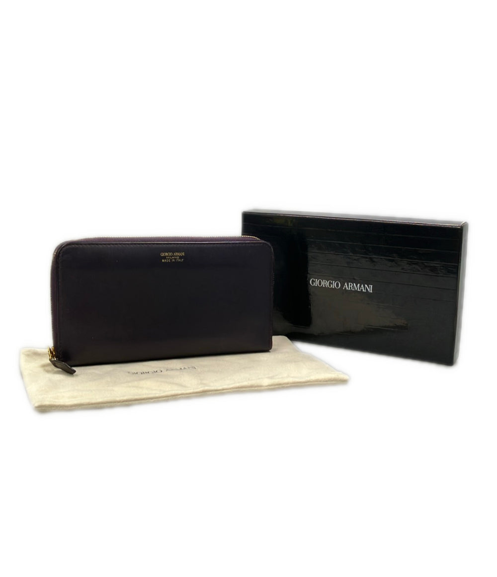 GIORGIO ARMANI ラウンドファスナー長財布 ユニセックス ジョルジオアルマーニ
