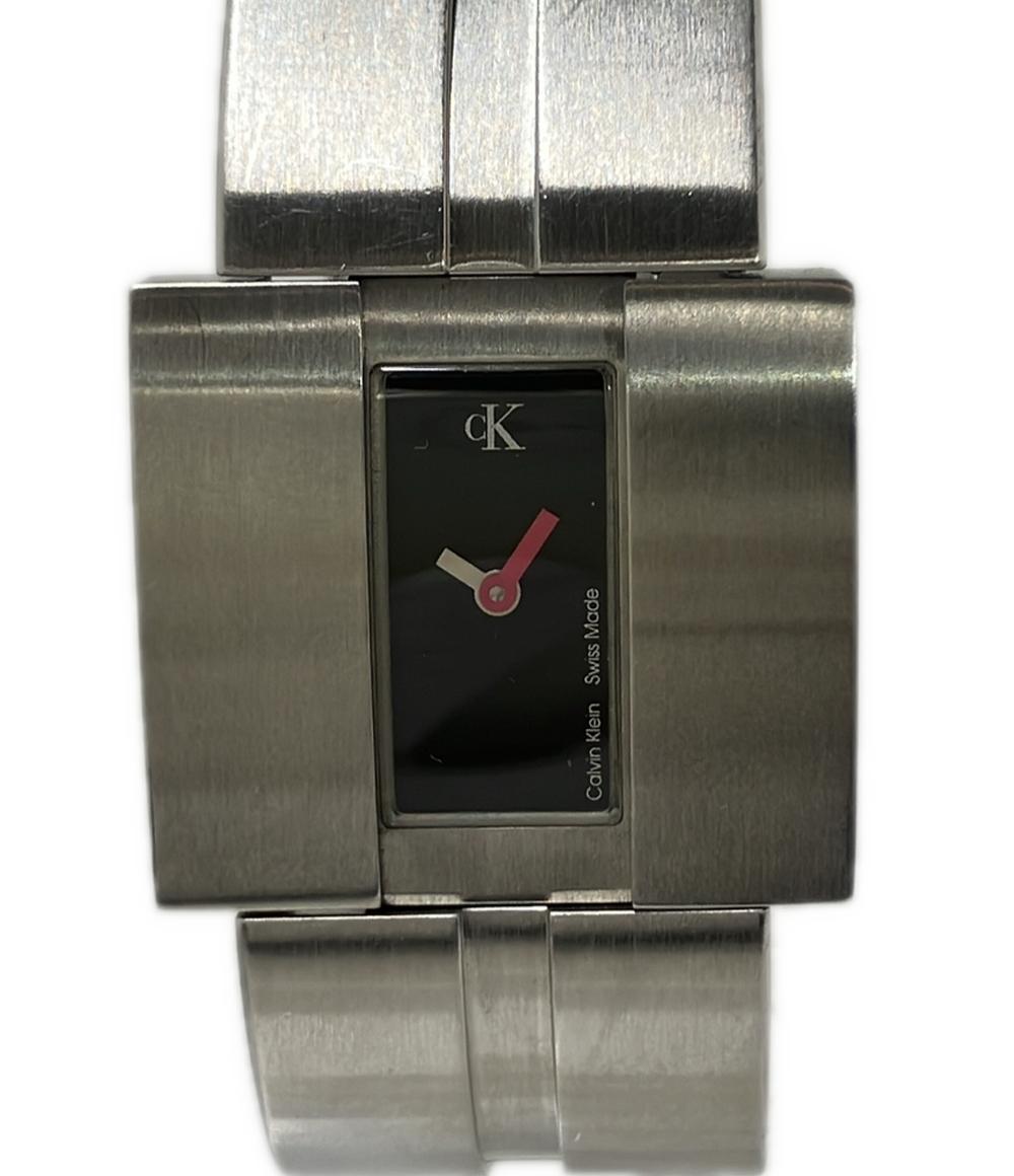 Calvin klein 腕時計 クオーツ ブラック K13121 レディース カルバン