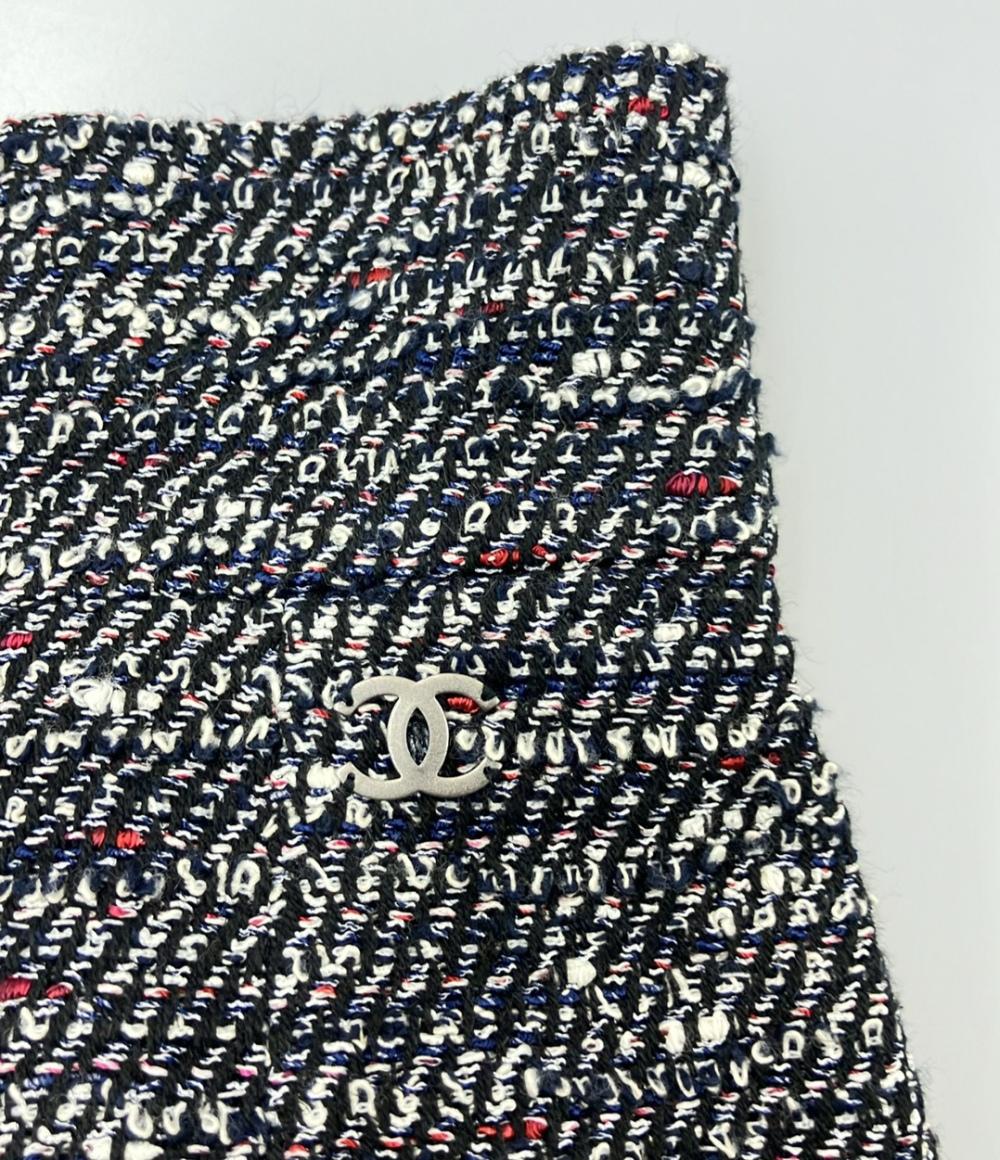 美品 シャネル ツイードスカート ココマーク レディース SIZE 36 (M) CHANEL