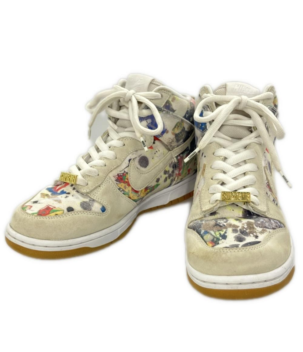 ナイキ ハイカットスニーカー × SUPREME SB Dunk High Rammellzee FD8779-100 メンズ SIZE 2 –  Rehello by BOOKOFF