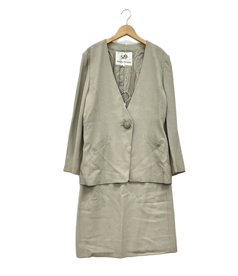 タケオニシダ ジャケットセットアップ レディース SIZE 11 (M) TAKEO 