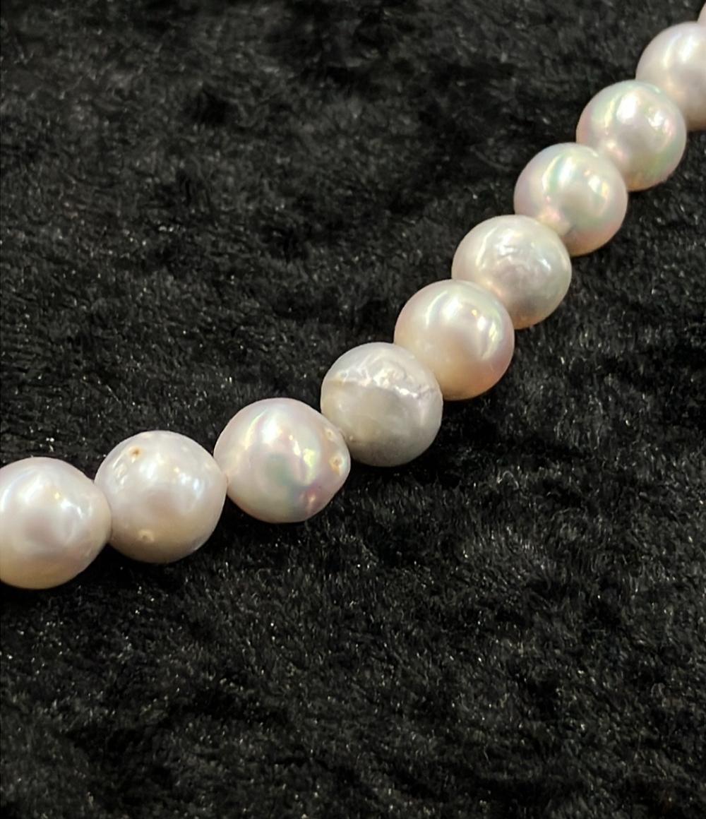 ネックレス SV 淡水パール6-7mm レディース