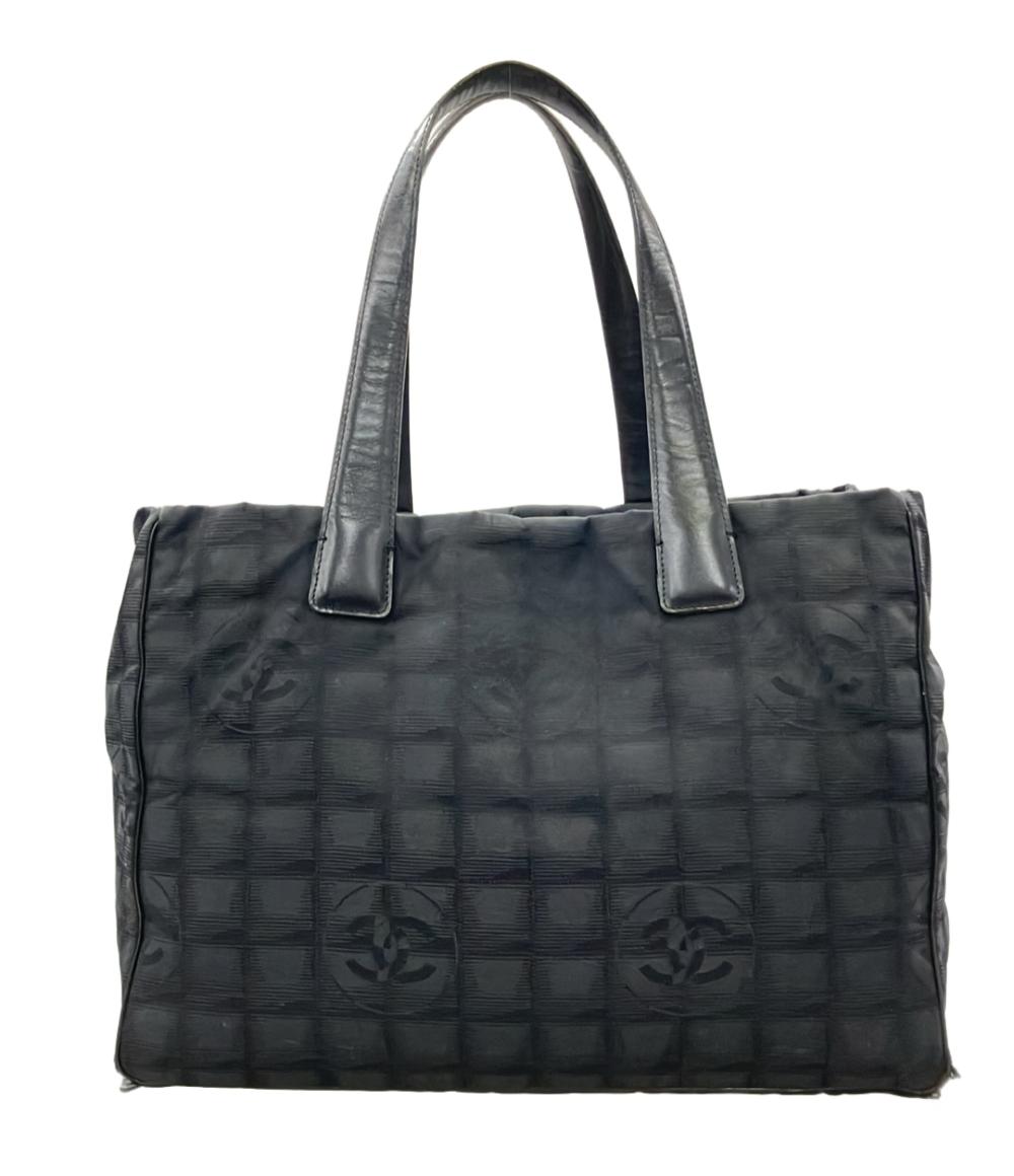 訳あり CHANEL ナイロン トートバッグ ショルダーバッグ 肩掛け ニュー