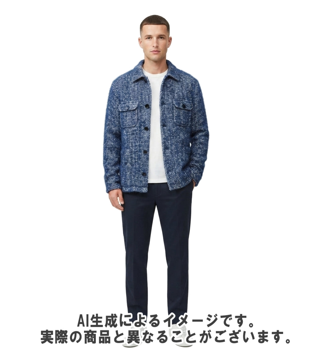 ETRO ウールブレンド ツイードジャケット メンズ SIZE M エトロ