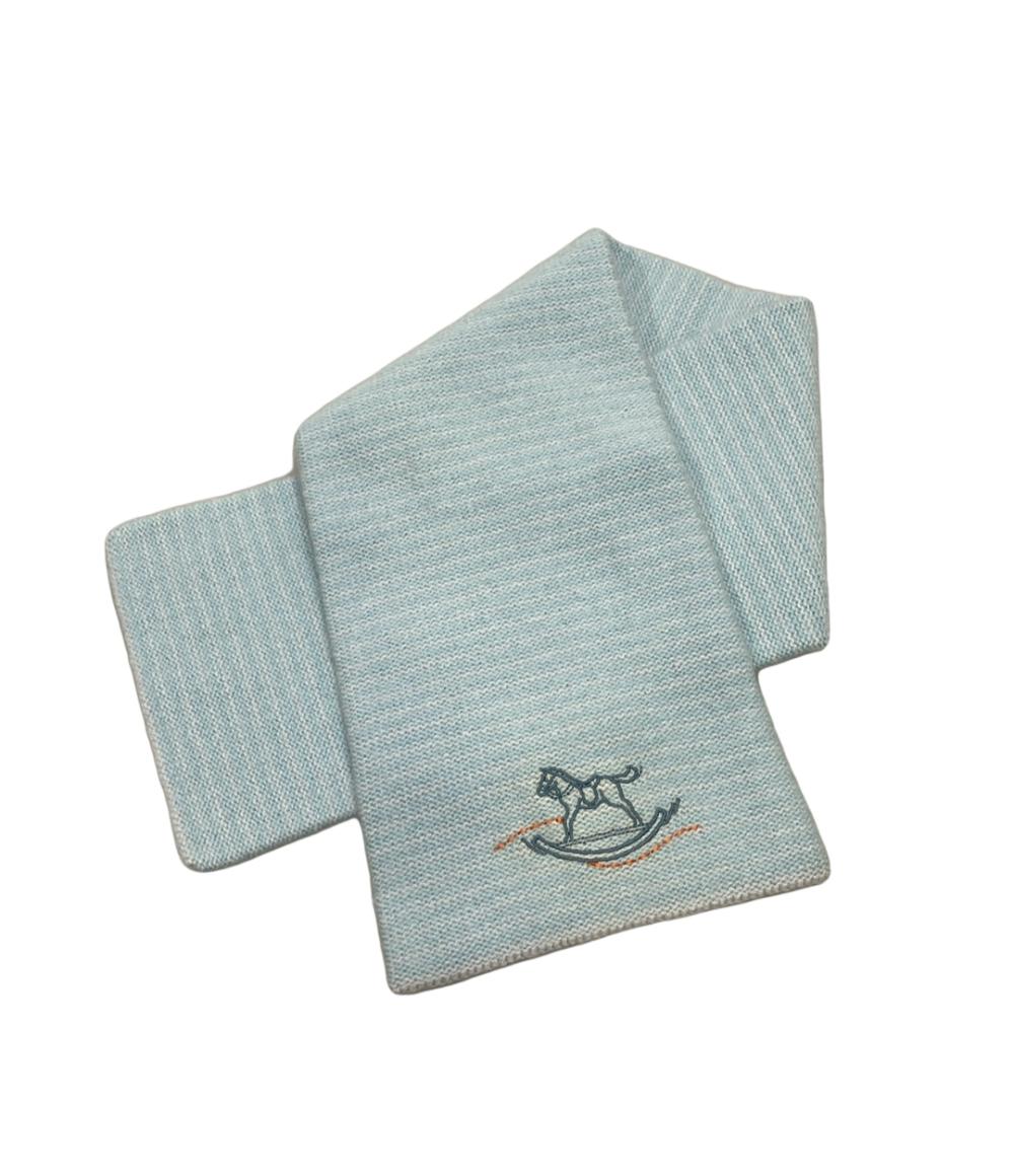 美品 エルメス ベビーマフラー カシミヤ100% ベビー HERMES – Rehello