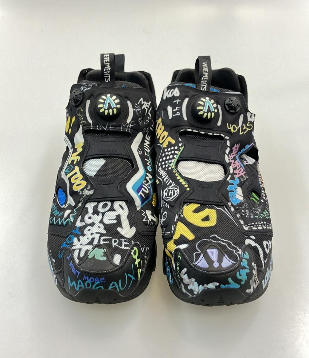 Reebok ローカットスニーカー × VETEMENTS InstaPump Fury FW2049 メンズ SIZE 28.0 (XL) リーボック