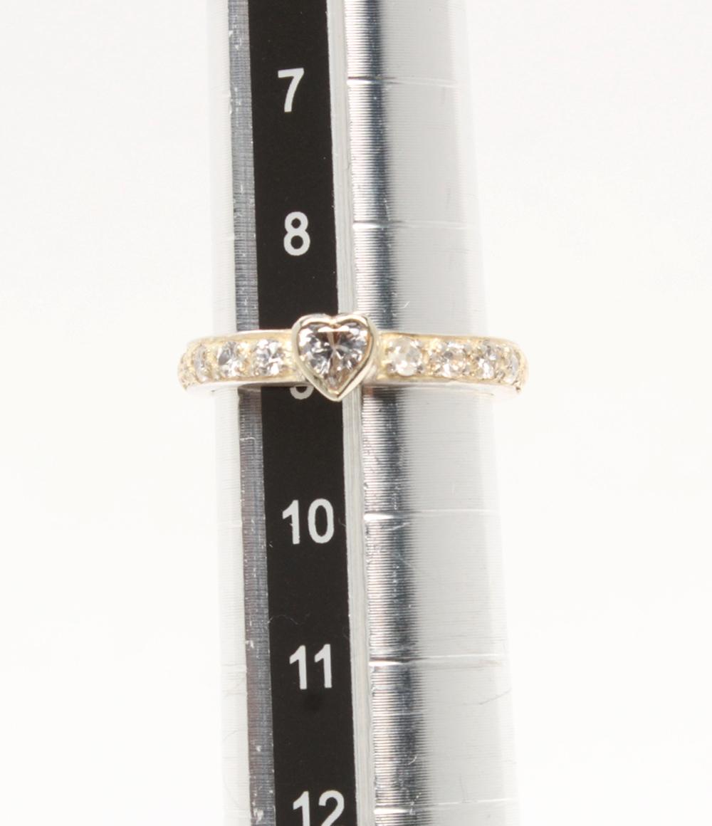 Folli Follie リング 指輪 ハートモチーフ リボンモチーフ 3点セット レディース SIZE 9号 フォリフォリ