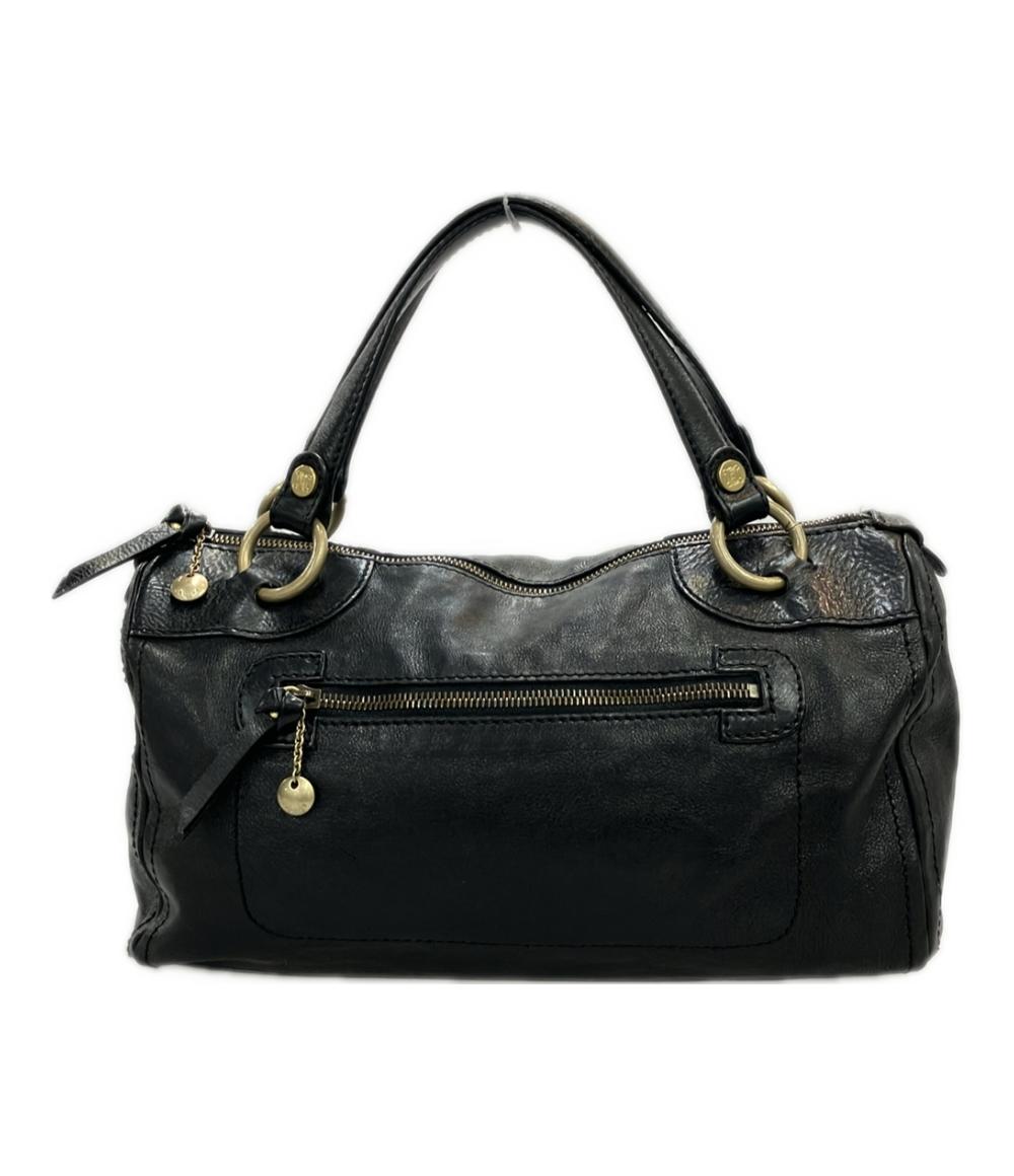 CELINE セリーヌ ハンドバッグ レザー ブラック 訳あり CELINE セリーヌ ハンドバッグ レザー ブラック 訳あり 【公式通販】