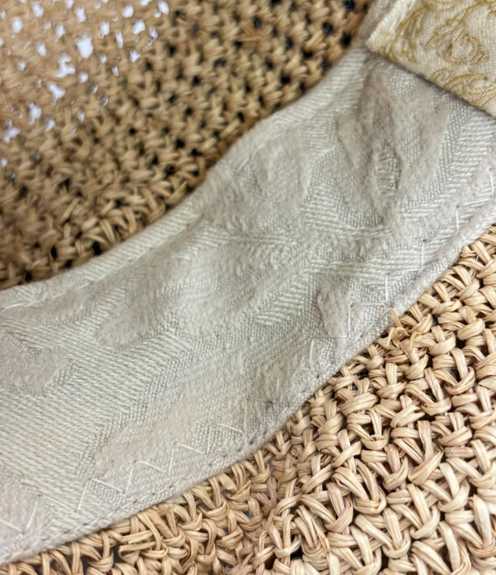 カシラ ストローハット 麦わら帽子 レディース CA4LA