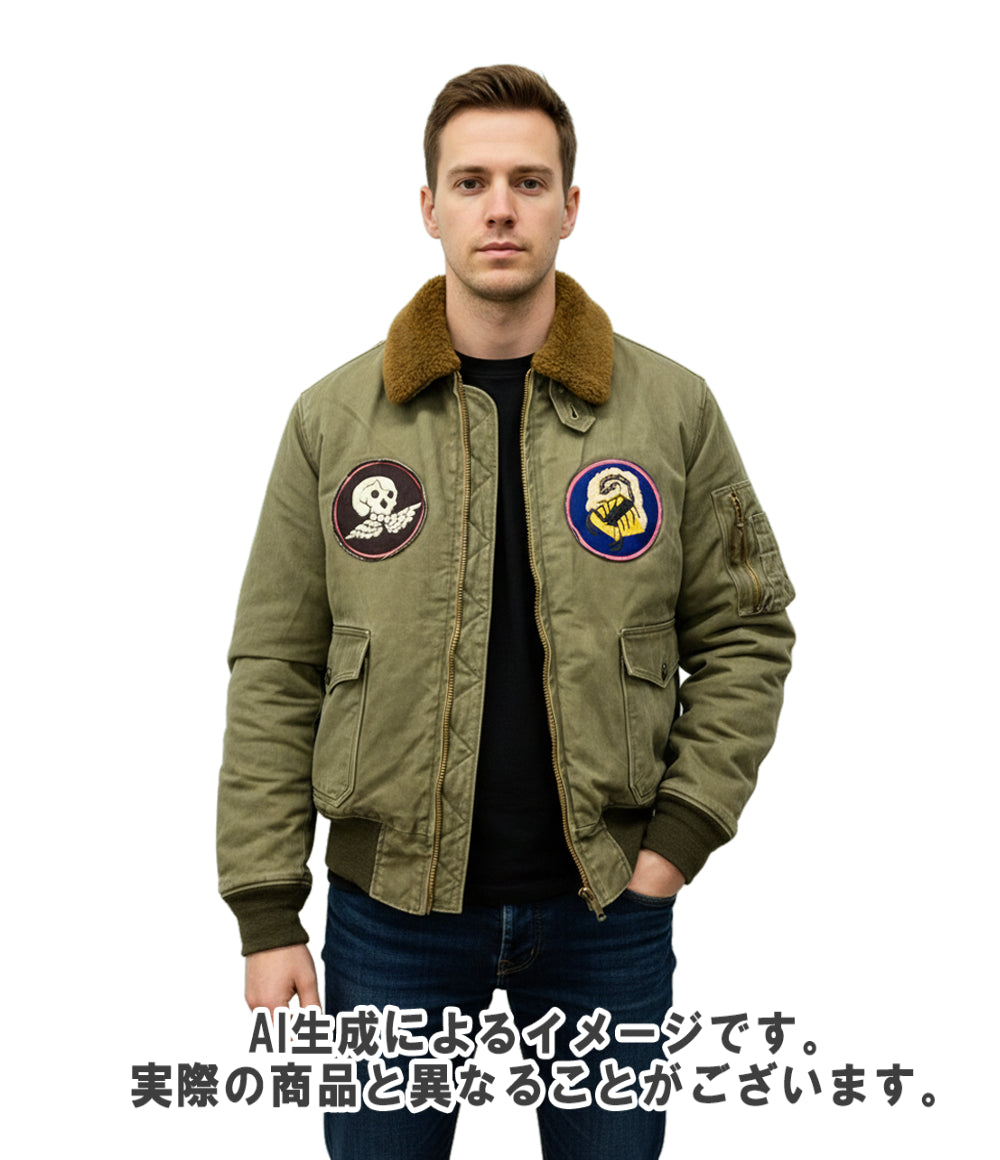 FREE WHEELERS フライトジャケット メンズ SIZE 42 フリーホイーラーズ