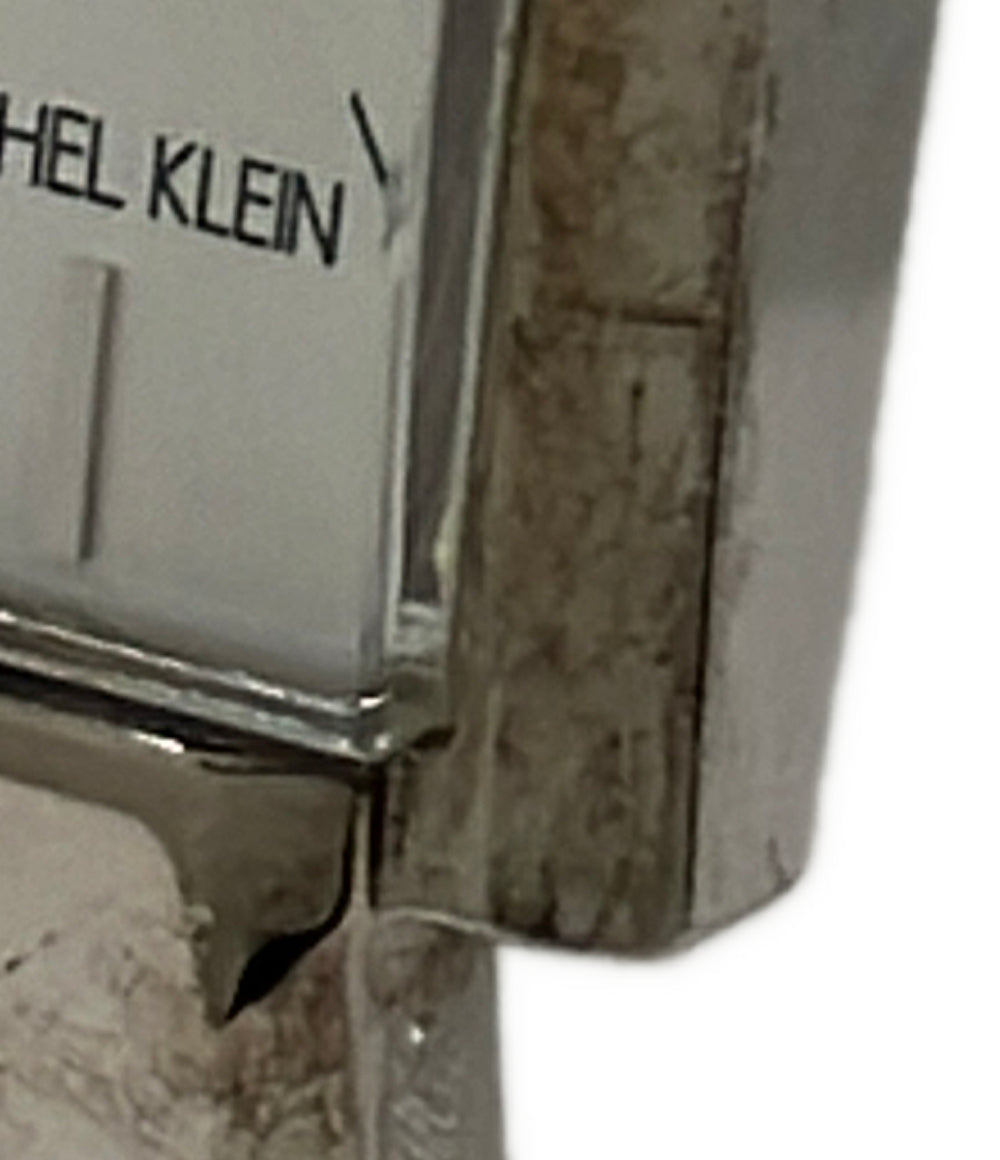 MICHEL KLEIN 腕時計 クオーツ ホワイト V220-6580 レディース ミッシェルクラン