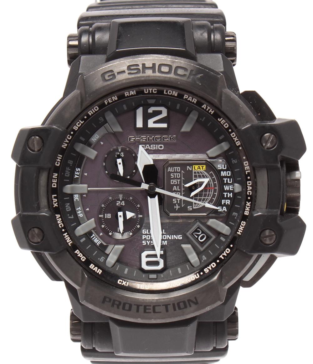 CASIO 腕時計 GPSハイブリッド電波 スカイコックピット Master of G