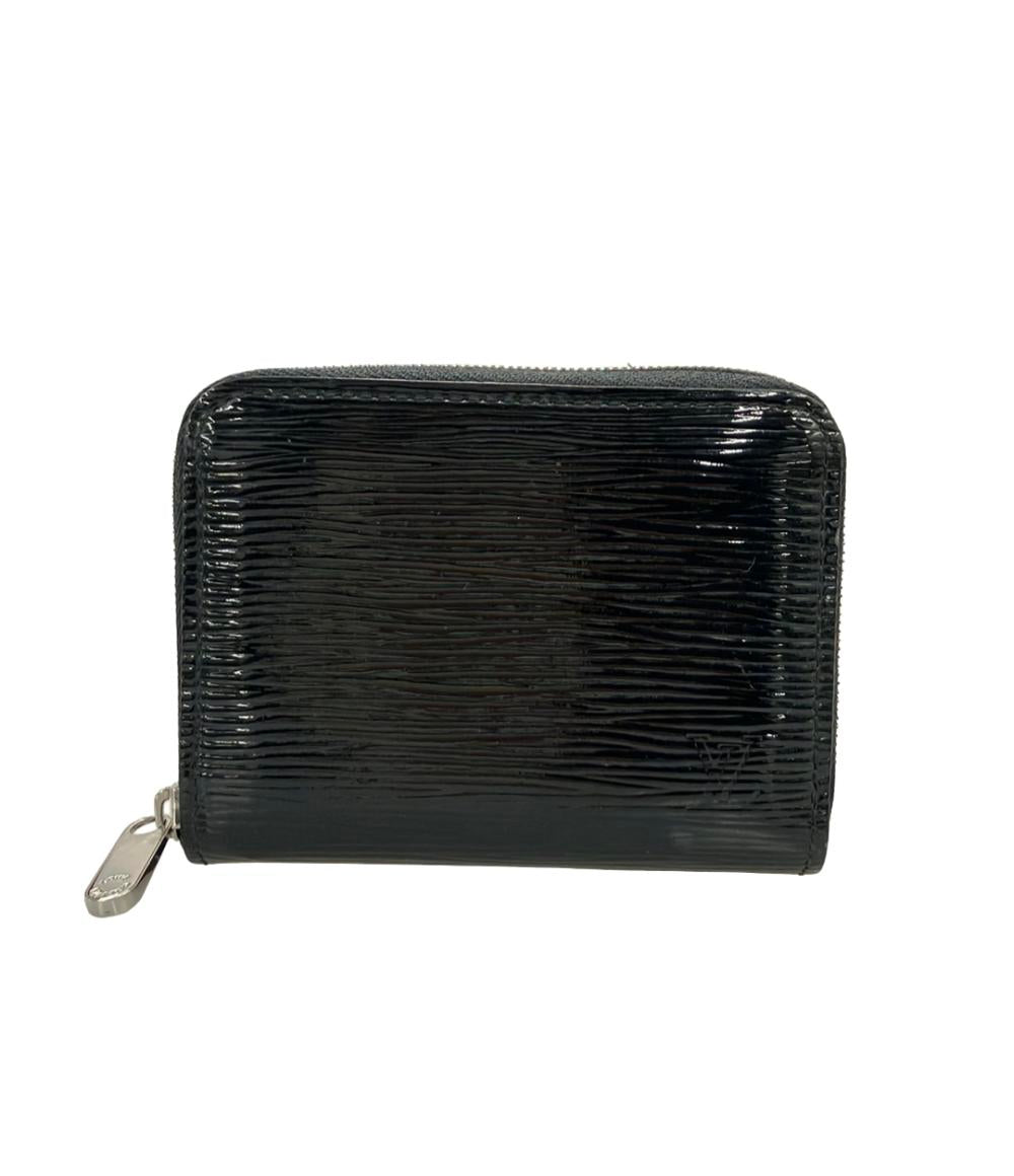 LOUIS VUITTON コインケース パテントレザー エピ ジッピー コイン