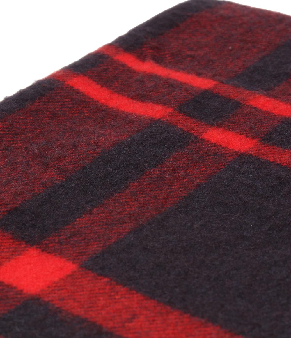 美品 ジョンソンストンズ オブ エルガン マフラー ストール チェック柄 カシミヤ100% レディース Johnstons of Elgin