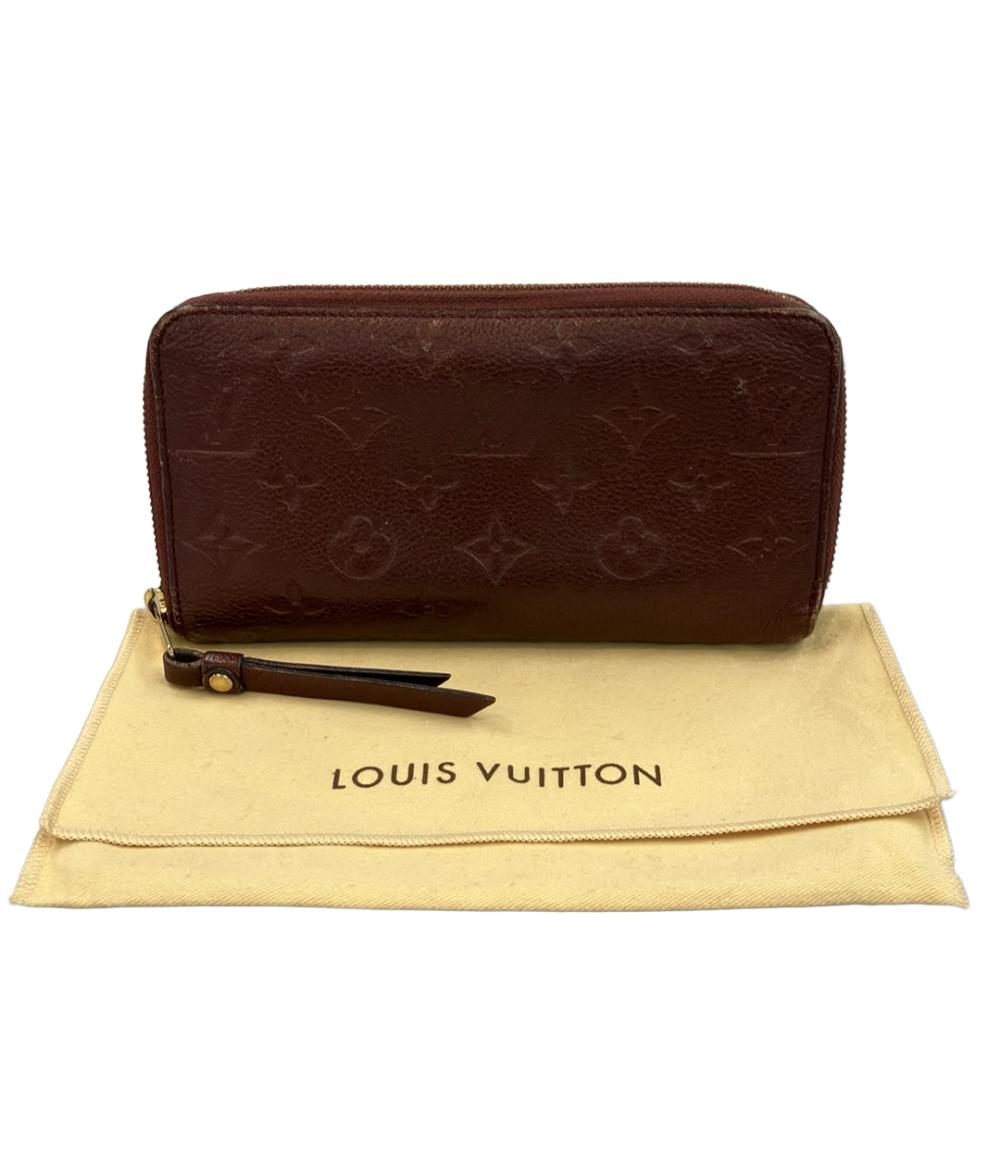 ルイ・ヴィトン ラウンドファスナー長財布 ポルトフォイユ スクレット ロン モノグラム アンプラント M60298 レディース LOUIS VUITTON