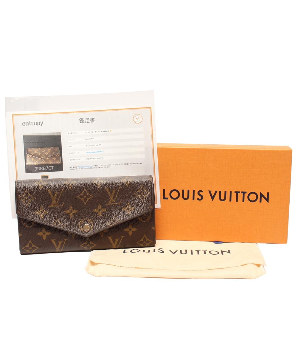 ルイ・ヴィトン 長財布 ポルトフォイユ サラ モノグラム M62236 レディース LOUIS VUITTON