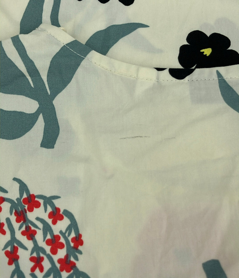 marimekko 半袖ワンピース 総柄 花 レディース SIZE 36 (S) マリメッコ